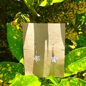 Handmade star earrings
